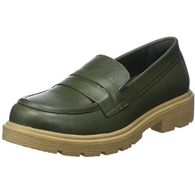 Andrea Conti , Mocasín Mujer, Oliva Beige, 41 EU Andrea Conti , Mocasín Mujer, Oliva Beige, 41 EU