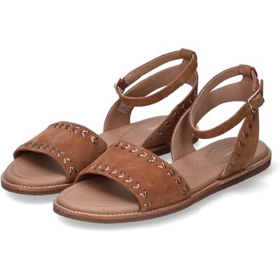 Clarks Maritime MaySandal para mujer, Ante beige, 39.5 EU Clarks Maritime MaySandal para mujer, Ante beige, 39.5 EU