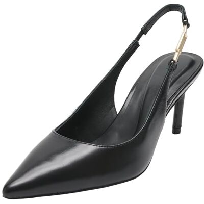 Boss Gracey Slbpump70 NA Slingback Tacones, Negro, 39.5 EU Boss Gracey Slbpump70 NA Slingback Tacones, Negro, 39.5 EU