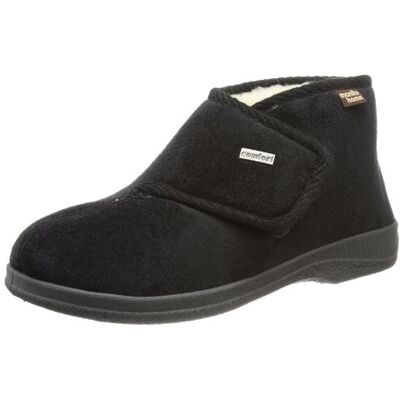 Manitu -Home 270003, Zapatillas Altas de Estar por Casa para Hombre, Negro (Schwarz 1), 43 EU Manitu -Home 270003, Zapatillas Altas de Estar por Casa para Hombre, Negro (Schwarz 1), 43 EU