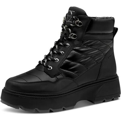 Tamaris Damen WL Lace Boot , Botas para Nieve Mujer, Negro, 40 EU Tamaris Damen WL Lace Boot , Botas para Nieve Mujer, Negro, 40 EU