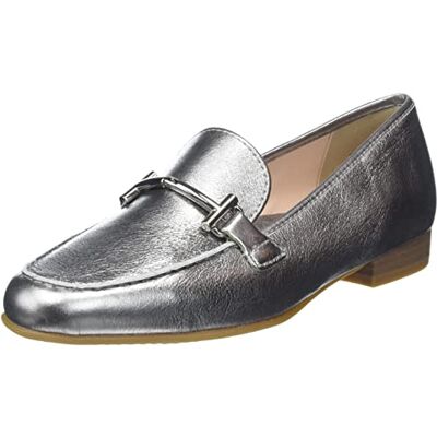ARA Kent, Mocasín Mujer, Plata, 37 EU Estrecho ARA Kent, Mocasín Mujer, Plata, 37 EU Estrecho