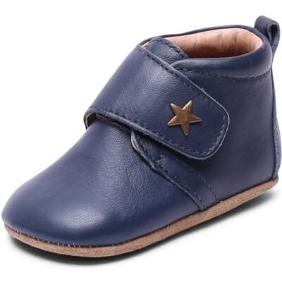 Bisgaard Baby Star, Zapatillas de Estar Por Casa Unisex Niños, Azul Marino, 18 EU Bisgaard Baby Star, Zapatillas de Estar Por Casa Unisex Niños, Azul Marino, 18 EU