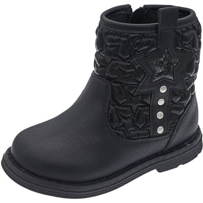 Chicco , Stivaletto Con Zip Laterale, Botas Niñas, Negro (3), 23 EU, Diseñado en Italia Chicco , Stivaletto Con Zip Laterale, Botas Niñas, Negro (3), 23 EU, Diseñado en Italia