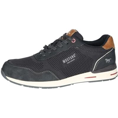 MUSTANG 4154-317, Zapatos con Cordones Hombre, Azul Oscuro, 41 EU MUSTANG 4154-317, Zapatos con Cordones Hombre, Azul Oscuro, 41 EU