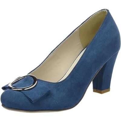 Andrea Conti Zapatos de tacón para Mujer, Vaquero, 35 EU Andrea Conti Zapatos de tacón para Mujer, Vaquero, 35 EU