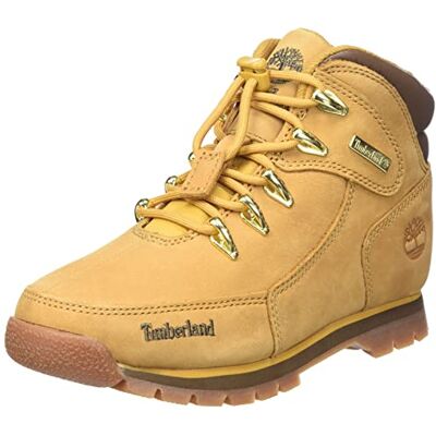 Timberland Euro Rock (Toddler), Chukka/Mid Unisex niños, Amarillo (Wheat Nubuck), 21 EU Timberland Euro Rock (Toddler), Chukka/Mid Unisex niños, Amarillo (Wheat Nubuck), 21 EU