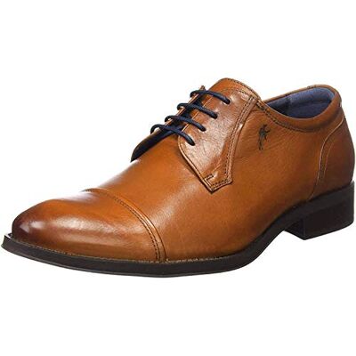 Fluchos Heracles Zapatos de Cordones Derby, Hombre, Marrón (Cuero 000), 44 EU (10 UK) Fluchos Heracles Zapatos de Cordones Derby, Hombre, Marrón (Cuero 000), 44 EU (10 UK)