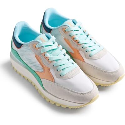 GIOSEPPO KILIFI Zapatillas Deportivas de Piel Serraje y Rejilla con Plantilla GIO Memory Effect, Altura Plataforma de 3,2 cm, Suela de TPR, Correa de Tobillo, Color Azul, Talla 40 GIOSEPPO KILIFI Zapatillas Deportivas de Piel Serraje y Rejilla con Plantilla GIO Memory Effect, Altura Plataforma de 3,2 cm, Suela de TPR, Correa de Tobillo, Color Azul, Talla 40
