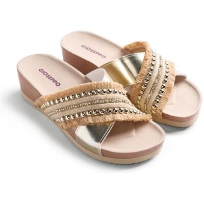 GIOSEPPO Sumbawa, Talón Abierto Mujer, Dorado, 35 EU GIOSEPPO Sumbawa, Talón Abierto Mujer, Dorado, 35 EU