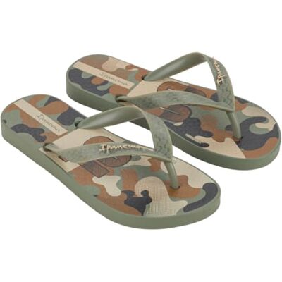 Ipanema Chica Temas XV Kids Flip-Flop, Verde Marrón Beige, 27/28 EU Ipanema Chica Temas XV Kids Flip-Flop, Verde Marrón Beige, 27/28 EU