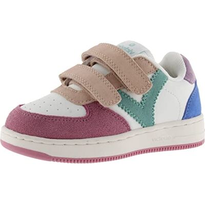 victoria Zapatillas Unisex Tiempo Efecto Piel & Piezas Multicolor Serraje & Tiras Adherentes 1124116 para Niños Rosa 27 victoria Zapatillas Unisex Tiempo Efecto Piel & Piezas Multicolor Serraje & Tiras Adherentes 1124116 para Niños Rosa 27