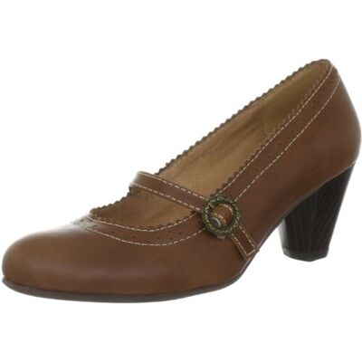 Hirschkogel Andrea Conti Zapatos clásicos de Cuero para Mujer, Color marrón, Talla 38 Hirschkogel Andrea Conti Zapatos clásicos de Cuero para Mujer, Color marrón, Talla 38