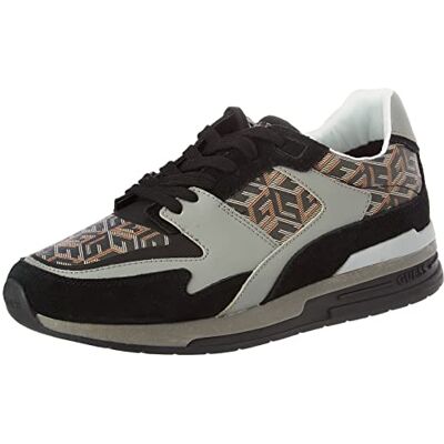 Guess Enna FM5ENN ELE12 Zapatillas - Negro - Talla 45 - Hombre Guess Enna FM5ENN ELE12 Zapatillas - Negro - Talla 45 - Hombre