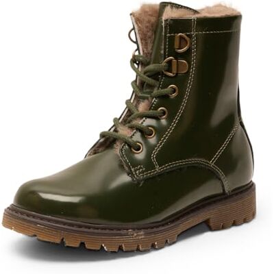 Bisgaard Maia Lamb, Botas de Moda, Green Polido, 31 EU Bisgaard Maia Lamb, Botas de Moda, Green Polido, 31 EU