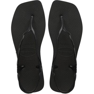 Havaianas Soleil, Sandalias Elegantes, Duraderas y Cómodas, Con Forma de T, Cierre Trasero, Tiras Onduladas y Suela con Bordes Cuadrados, Mujer Havaianas Soleil, Sandalias Elegantes, Duraderas y Cómodas, Con Forma de T, Cierre Trasero, Tiras Onduladas y Suela con Bordes Cuadrados, Mujer