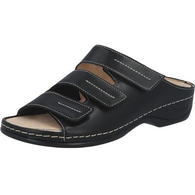 Berkemann Melbourne Andrea 1013 Zuecos de Cuero para Mujer, Color Negro, Talla 37.5 Berkemann Melbourne Andrea 1013 Zuecos de Cuero para Mujer, Color Negro, Talla 37.5
