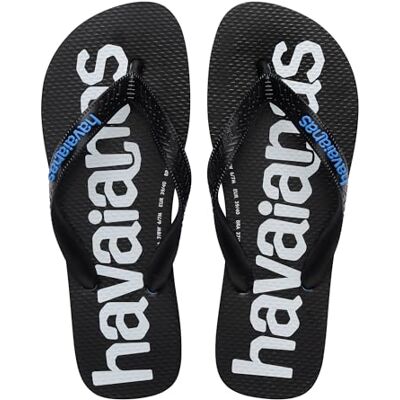 Havaianas Top Logomania 2 FlipFlop Unisex adulto Brilliant Blue 37 EU Havaianas Top Logomania 2 FlipFlop Unisex adulto Brilliant Blue 37 EU