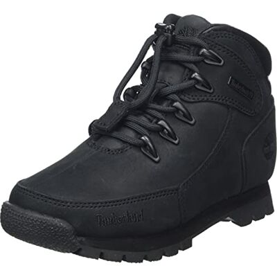 Timberland Euro Rock (Toddler), Chukka/Mid Unisex niños, Negro (Black Nubuck), 21 EU Timberland Euro Rock (Toddler), Chukka/Mid Unisex niños, Negro (Black Nubuck), 21 EU