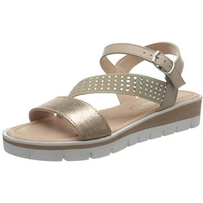 MARCO TOZZI 2-2-28636-24, Sandalia con Pulsera Mujer, Rosa (Rose Comb 596), 38 EU MARCO TOZZI 2-2-28636-24, Sandalia con Pulsera Mujer, Rosa (Rose Comb 596), 38 EU