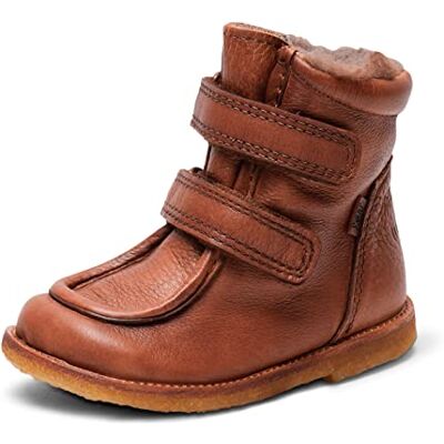 Bisgaard Flor, Bota de Moda Unisex bebé, Brandy, 22 EU Bisgaard Flor, Bota de Moda Unisex bebé, Brandy, 22 EU