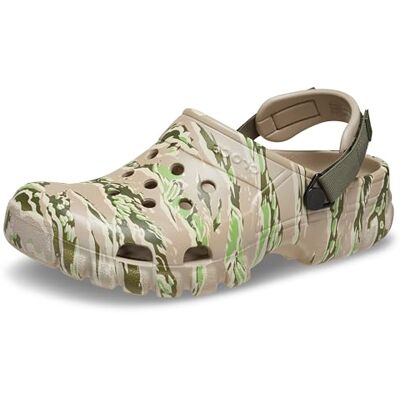 Crocs Unisex Adulto Offroad Sport Camo Clog Zueco, Cobblestone, 38/39 EU Crocs Unisex Adulto Offroad Sport Camo Clog Zueco, Cobblestone, 38/39 EU