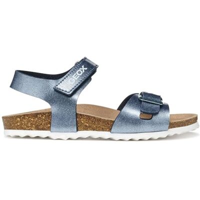 Geox J Adriel Girl C, Sandalias Niñas, Avio, 24 EU Geox J Adriel Girl C, Sandalias Niñas, Avio, 24 EU