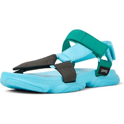 Camper Karst Sandal K201794, Sandalia Mujer, Turquesa, Camper Karst Sandal K201794, Sandalia Mujer, Turquesa,