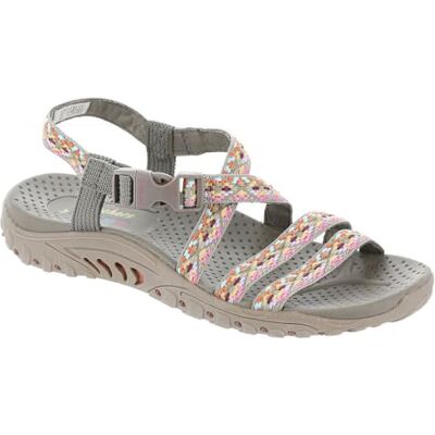 Skechers Reggae Dream Weaver para mujer, Gris Topo Multi (Taupe Multi), 39 EU Skechers Reggae Dream Weaver para mujer, Gris Topo Multi (Taupe Multi), 39 EU