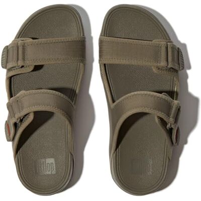 Fitflop Gogh Moc Sandalias ajustables resistentes al agua para hombre, Green, 6 UK Fitflop Gogh Moc Sandalias ajustables resistentes al agua para hombre, Green, 6 UK