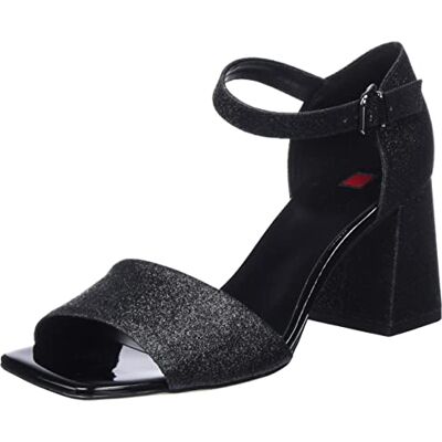HÖGL Sandalias Miranda para mujer, Negro, 39 EU X-Ancho HÖGL Sandalias Miranda para mujer, Negro, 39 EU X-Ancho