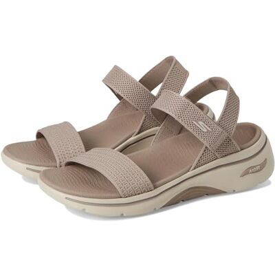 Skechers GO WALK ARCH FIT 2.0 SANDAL, Sandalia Mujeres, TAUPE, Skechers GO WALK ARCH FIT 2.0 SANDAL, Sandalia Mujeres, TAUPE,