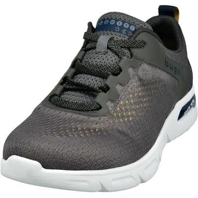 bugatti 341-adt04, Cordones Hombre, Gris Oscuro, 40 EU bugatti 341-adt04, Cordones Hombre, Gris Oscuro, 40 EU