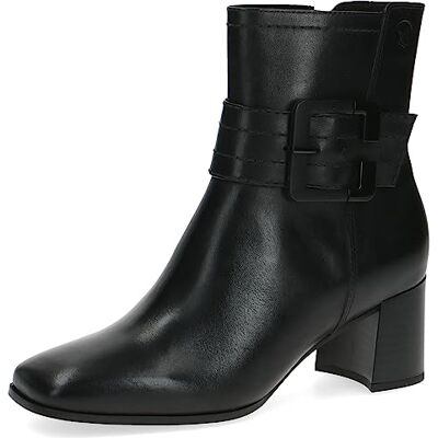 CAPRICE 9-25315-41, Botines de tacón con cordones para Mujer, Negro (Black Nappa), 39 EU CAPRICE 9-25315-41, Botines de tacón con cordones para Mujer, Negro (Black Nappa), 39 EU