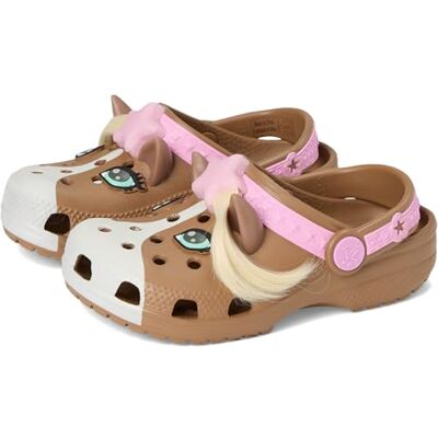 Crocs Classic Iam Horse Clog T, Zuecos Unisex niños, Marrón Milk Chocolate, 23/24 EU Crocs Classic Iam Horse Clog T, Zuecos Unisex niños, Marrón Milk Chocolate, 23/24 EU