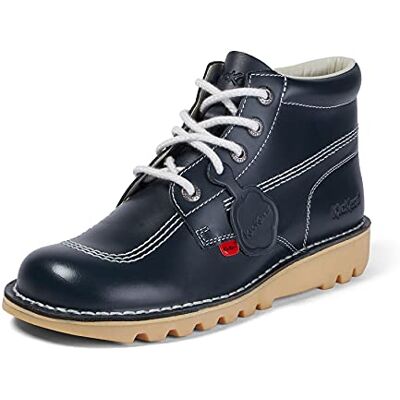 Kickers Kick Hi, Botas Clasicas Hombre, Azul (Dk Blue/White Drk Ble/Wht), 39 EU Kickers Kick Hi, Botas Clasicas Hombre, Azul (Dk Blue/White Drk Ble/Wht), 39 EU