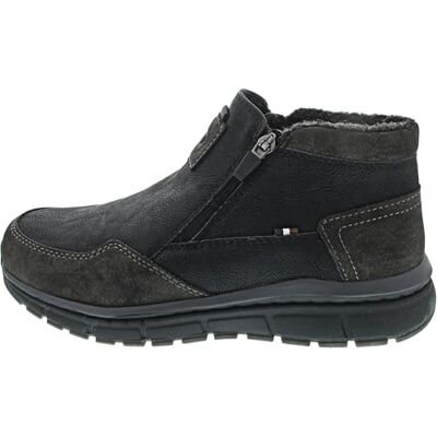 bugatti Pantuflas para hombre-331-AOS62, Black/Dark Grey, 44, Black Dark Grey, 44 EU bugatti Pantuflas para hombre-331-AOS62, Black/Dark Grey, 44, Black Dark Grey, 44 EU
