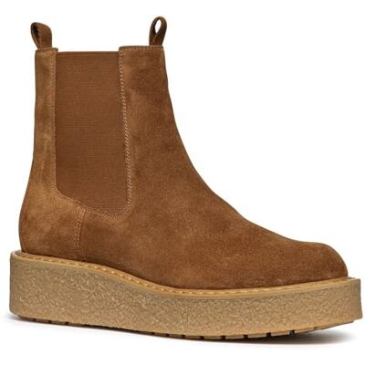 Geox Mujer D Elidea C Ankle Boot, marrón, 35 EU Geox Mujer D Elidea C Ankle Boot, marrón, 35 EU
