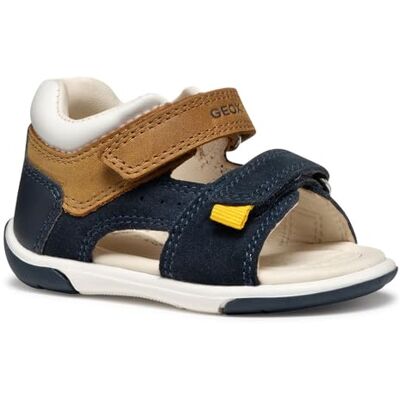 Geox B SANDAL ZAPITO BOY, Sandalia Niños, Navy/Caramel, Geox B SANDAL ZAPITO BOY, Sandalia Niños, Navy/Caramel,