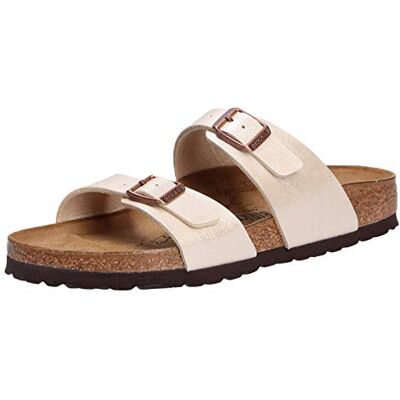 Birkenstock 1016171 Sydney graceful pearl white, Birko Flor Mujer White EU 39 Birkenstock 1016171 Sydney graceful pearl white, Birko Flor Mujer White EU 39