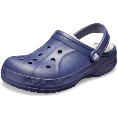 Crocs Unisex Adulto Ralen Lined Clog Zueco, Nautical Navy/Oatmeal, 36/37 EU Crocs Unisex Adulto Ralen Lined Clog Zueco, Nautical Navy/Oatmeal, 36/37 EU