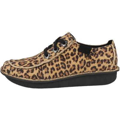 Clarks Funny Dream Oxford para Mujer, Leopardo, 35.5 EU Clarks Funny Dream Oxford para Mujer, Leopardo, 35.5 EU