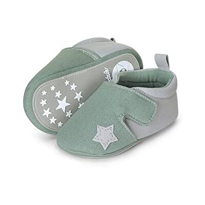 Sterntaler Zapato de Gateo, Mocasín Plano Unisex bebé, Verde, 16 EU Sterntaler Zapato de Gateo, Mocasín Plano Unisex bebé, Verde, 16 EU