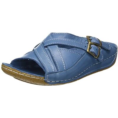 Andrea Conti 0771516, Sandalia Mujer, Azul, 39 EU Andrea Conti 0771516, Sandalia Mujer, Azul, 39 EU