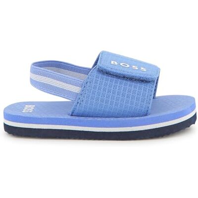 Boss Aqua Slides Baby Boys, Azul, 20 Boss Aqua Slides Baby Boys, Azul, 20