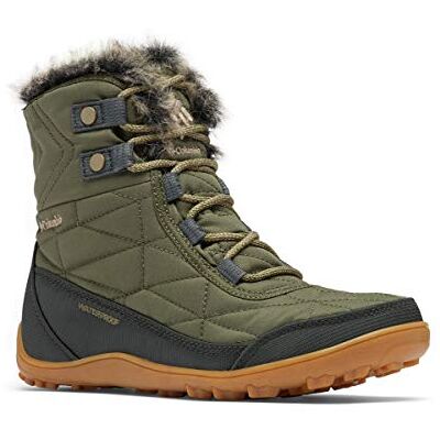 Columbia Minx Shorty III wasserdichte Schneestiefel für Damen, Nori Khaki Ii, 36 EU Columbia Minx Shorty III wasserdichte Schneestiefel für Damen, Nori Khaki Ii, 36 EU