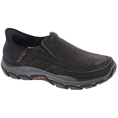 Skechers Men's Respected-Holmgren Slip-in Loafer, Black, 7 Skechers Men's Respected-Holmgren Slip-in Loafer, Black, 7