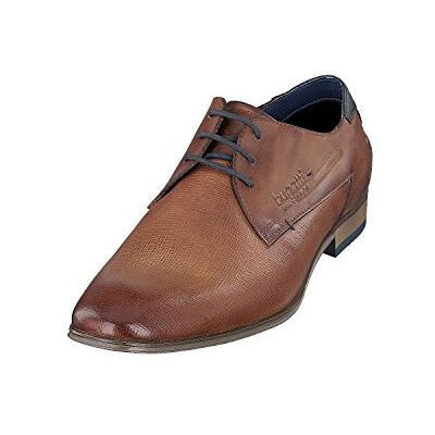 bugatti 311101122100, Zapatos de Cordones Derby Hombre, Marrón (Cognac), 44 EU bugatti 311101122100, Zapatos de Cordones Derby Hombre, Marrón (Cognac), 44 EU