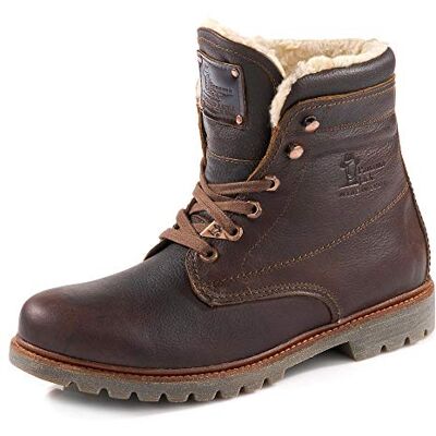Panama Jack P03 Aviator, Bota de combate, Castaño, Panama Jack P03 Aviator, Bota de combate, Castaño,