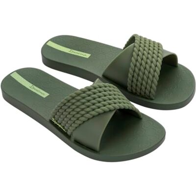 Ipanema Sandalias para mujer Street II FEM, color verde oscuro/verde, talla 38 EU, verde oscuro, 38 EU Ipanema Sandalias para mujer Street II FEM, color verde oscuro/verde, talla 38 EU, verde oscuro, 38 EU